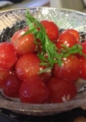 プチトマトのごろごろ塩麹漬け-レシピのメイン写真