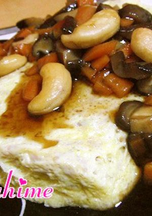 健康ナッツだれで食べる☆ツナオムレツ-レシピのメイン写真