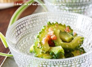 簡単☆毎日食べられる、ゴーヤの梅ゴマ和え-レシピのメイン写真