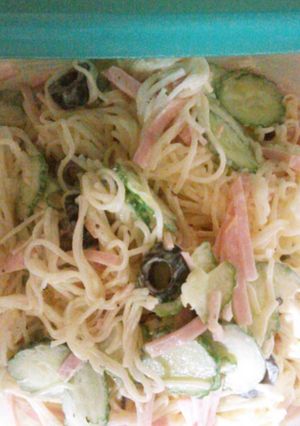 そうめんサラダ-レシピのメイン写真