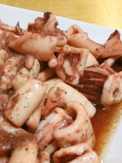 *いかのにんにく塩だれ炒め*-レシピのメイン写真