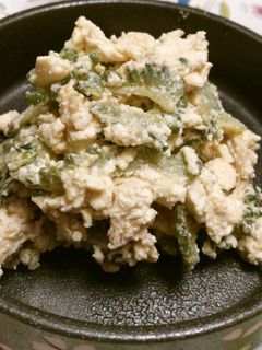 ゴーヤの簡単白和え-レシピのメイン写真