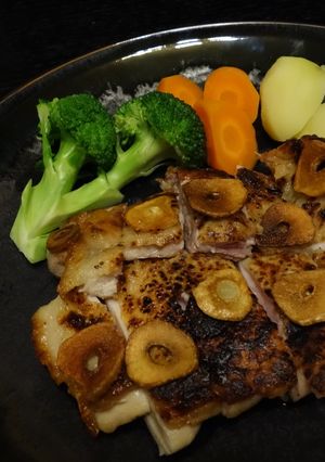 和民風パリパリチキンガーリックカレー醤油-レシピのメイン写真