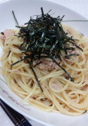 簡単☆和風ツナマヨ昆布パスタ-レシピのメイン写真