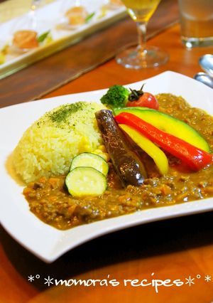 挽肉で簡単♬野菜たっぷりのキーマカレー-レシピのメイン写真