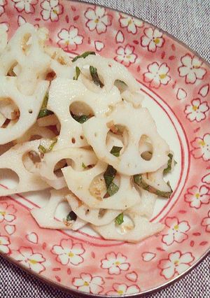 レンコンのさっぱり和え-レシピのメイン写真