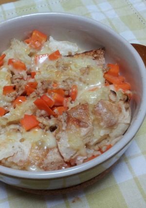離乳食☆豆乳のパングラタン-レシピのメイン写真