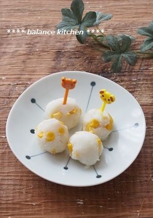 お弁当のすきまに！ふわふわコーンボール-レシピのメイン写真