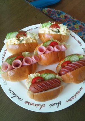 ★朝パンロールパンサンド(*^∇^*)★-レシピのメイン写真