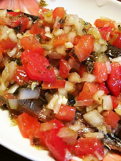 焼き秋刀魚と夏野菜ソース-レシピのメイン写真