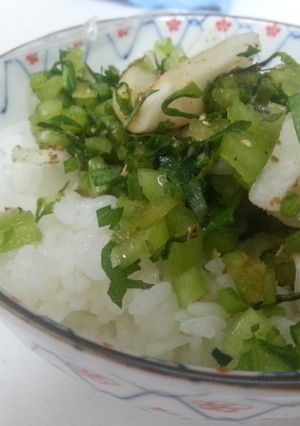 【ズボラ飯】カブの浅漬け山椒ごはん-レシピのメイン写真