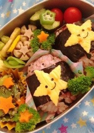 七夕に☆お星様弁当-レシピのメイン写真
