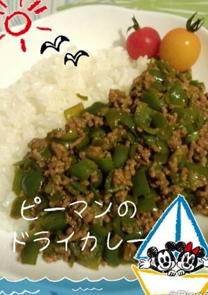◆簡単◆ピーマンのドライカレー-レシピのメイン写真