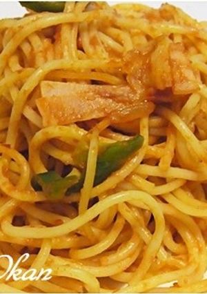 定番のナポリタン-レシピのメイン写真