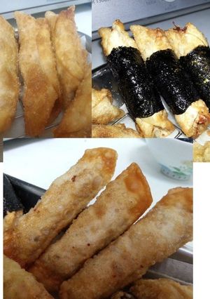 【餃子の皮】豚シソ巻き３種-レシピのメイン写真