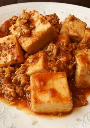 赤身肉を叩いて作るヘルシー本格麻婆豆腐-レシピのメイン写真