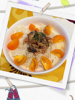 素麺にひと工夫(*^_^*)-レシピのメイン写真