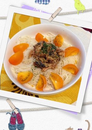 素麺にひと工夫(*^_^*)-レシピのメイン写真