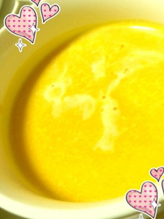 *かぼちゃの冷製スープ*-レシピのメイン写真