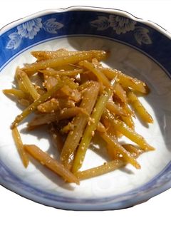 ふきのきんぴら-レシピのメイン写真