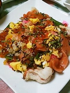 おうちで手作り!豪華な本格ちらし寿司-レシピのメイン写真