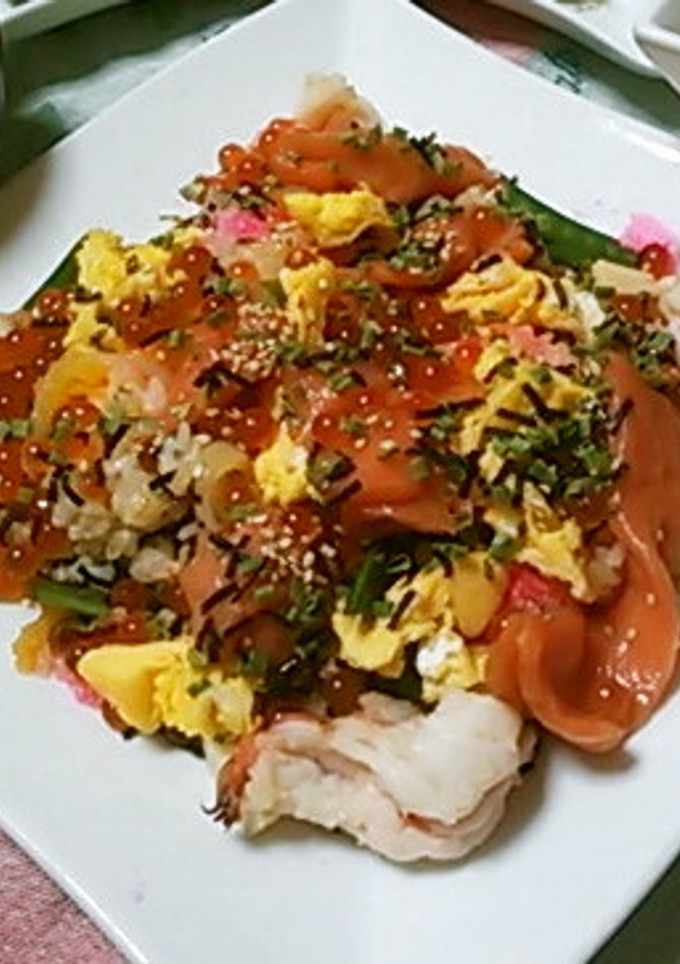 おうちで手作り！豪華な本格ちらし寿司-レシピのメイン写真