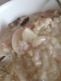 きのこのクリームリゾット-レシピのメイン写真