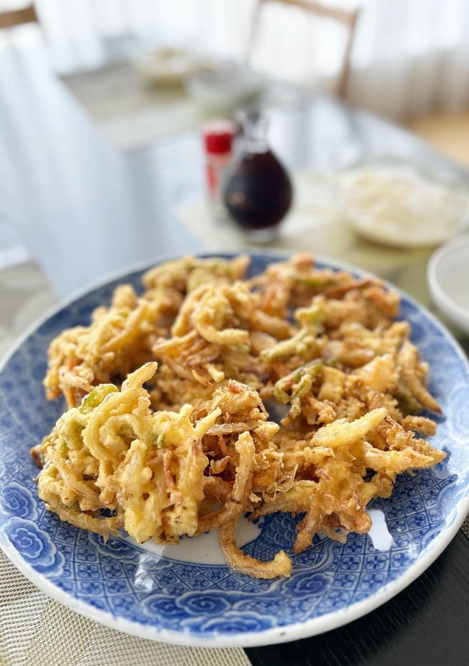 簡単　冷蔵庫にある野菜のかき揚げ-レシピのメイン写真