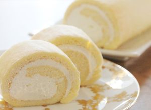 チーズクリームの米粉ロールケーキ-レシピのメイン写真