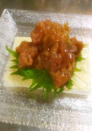湯葉とマグロの前菜-レシピのメイン写真