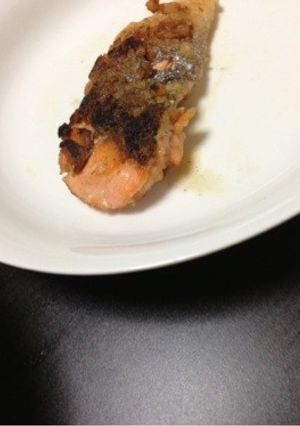 シャケのカリカリバター焼き-レシピのメイン写真