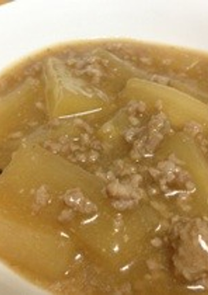 大根とひき肉の煮物-レシピのメイン写真