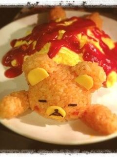 リラックマ♡オムライス-レシピのメイン写真