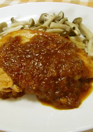 ★鶏の胸肉の玉ねぎソースソテーです。♪-レシピのメイン写真