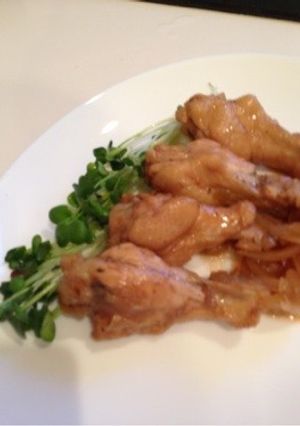 とり手羽元の超簡単煮-レシピのメイン写真