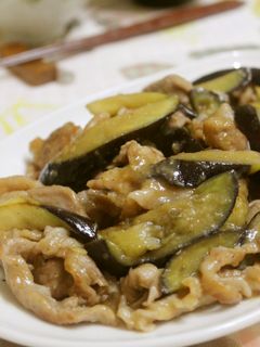 ご飯が進む*豚肉と茄子の生姜味噌炒め-レシピのメイン写真