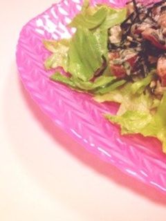 ツナトマト大葉梅サラダ♡-レシピのメイン写真