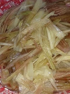 みょうがと塩とごま油-レシピのメイン写真