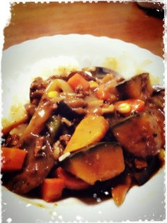 野菜ゴロゴロ夏野菜カレー-レシピのメイン写真