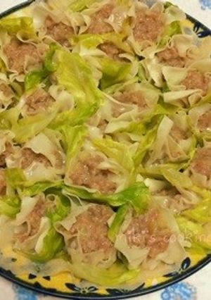 簡単！材料３つのフライパン焼売★写真付-レシピのメイン写真