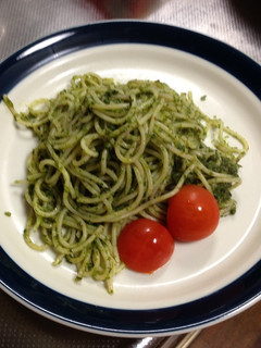 バジルソースのパスタっす-レシピのメイン写真