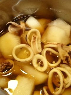 イカと大根の煮物-レシピのメイン写真