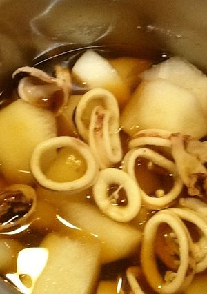 イカと大根の煮物-レシピのメイン写真