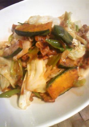 回鍋肉風な炒め物-レシピのメイン写真