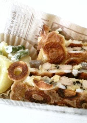 五目豆チーちく焼き-レシピのメイン写真