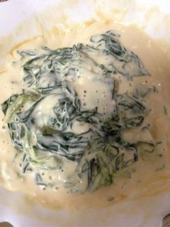 ほうれん草のクリームチーズ和え-レシピのメイン写真