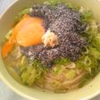 夏☆ねぎごままみれお素麺@冷たいお蕎麦