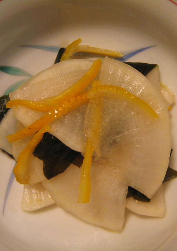 大根とわかめのゆず風味酢の物-レシピのメイン写真