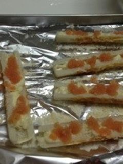竹輪の明太マヨ焼き-レシピのメイン写真