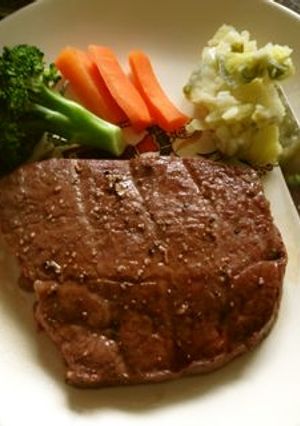 手軽に焼ける！ビーフステーキ-レシピのメイン写真